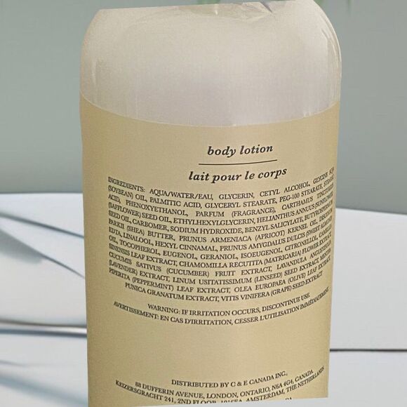 Crabtree & Evelyn Summer Hill Body Lotion 16.9fl oz with Pump Lot of 3 - Picture 4 of 5